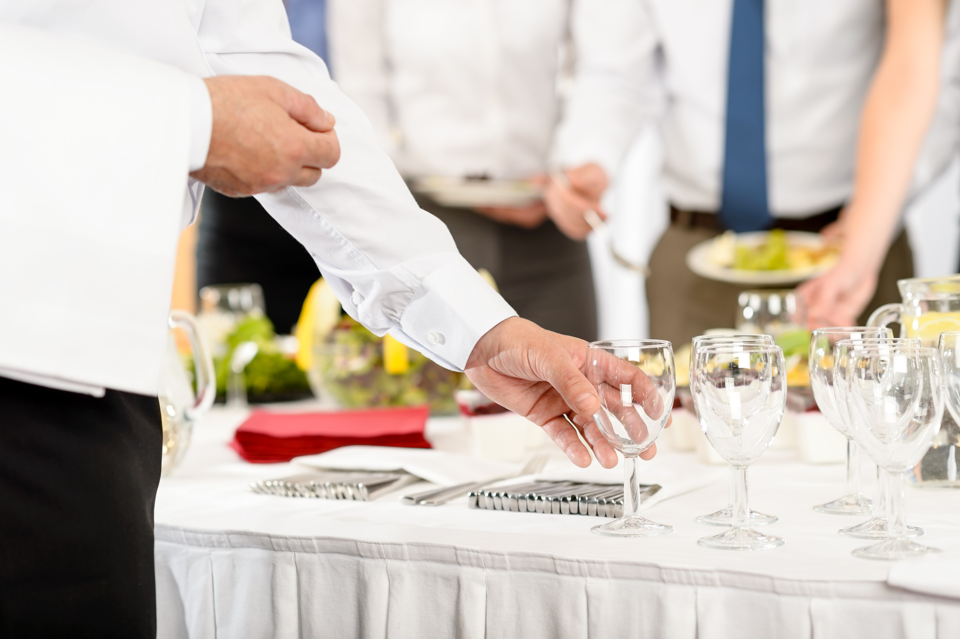 Business Catering Glasses for Company Celebration
